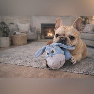 🥰🐾 Adorable Disney Eeyore Plush Dog Toy 🐾🥰